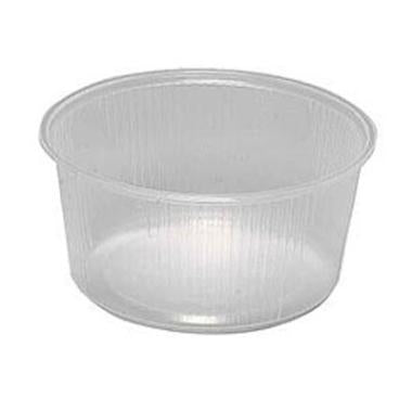 Salatbæger 250 ml Ø101x50 mm Rund PP Klar,100 stk/pk