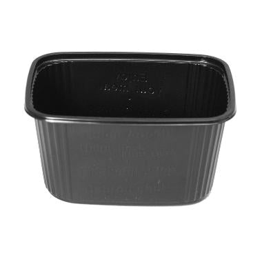 Salatbæger 250ml Sort PP (1000 stk/karton)