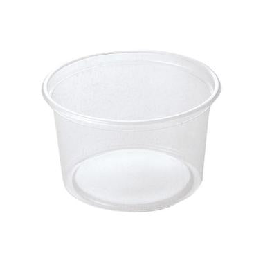 Salatbæger Delipack 500 ml Rund PP Semitransparent,20 pk x 50 stk/krt