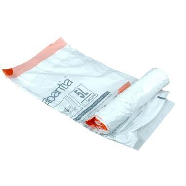 Affaldspose 5 ltr med Snoreluk HDPE,12 rl x 20 stk/krt