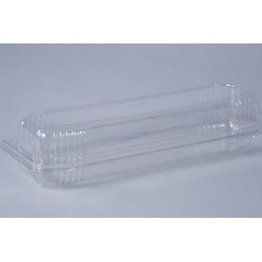 Bakke Flutes 310x107x66 mm APET Klar,375 stk/krt