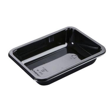 Bakke 1-rum 2171-1K 500 ml 171x127x35 mm CPET Sort,756 stk/krt