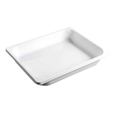 Bakke 1/2 GN C2325-1A 1-Rum 3330ml L325xB265xH50mm CPET Hvid,116 stk/krt