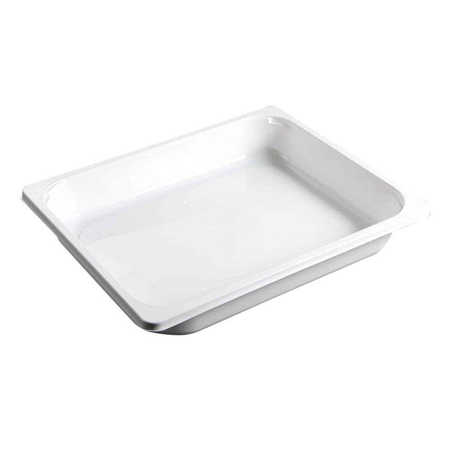 Bakke 1/2 GN C2325-1A 1-Rum 3330ml L325xB265xH50mm CPET Hvid,116 stk/krt
