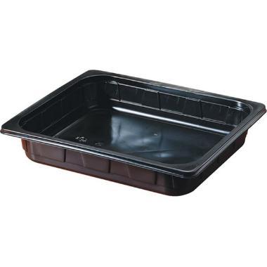 Bakke 1/2 GN 4000 ml 325x265x60 mm PP Sort,100 stk/krt
