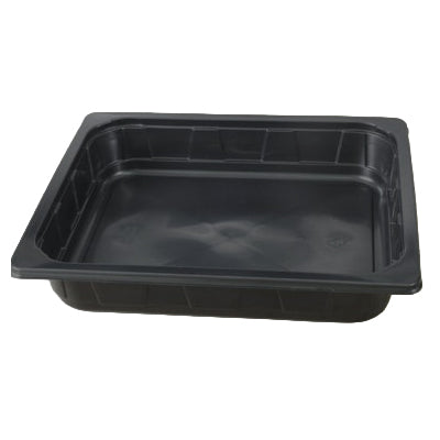 Bakke 1/2 GN 4000 ml PP Sort OMPAK 10 ps x 10 stk/krt,10 pk x 10 stk/krt