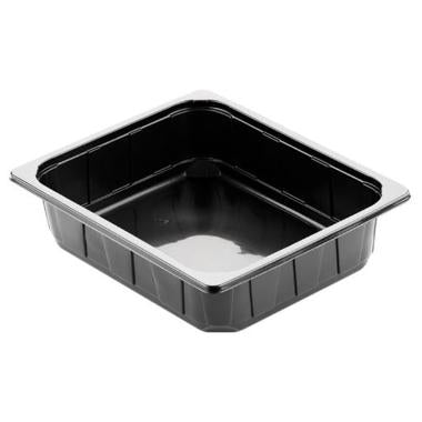 Bakke 1/2 GN 5050ml 325x265x80 mm PP Sort,96 stk/krt