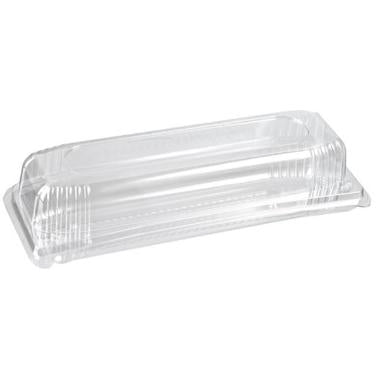 Bakke Flutes Rektangulær 800ml L256xB100xH66mm APET Klar,500 stk/krt