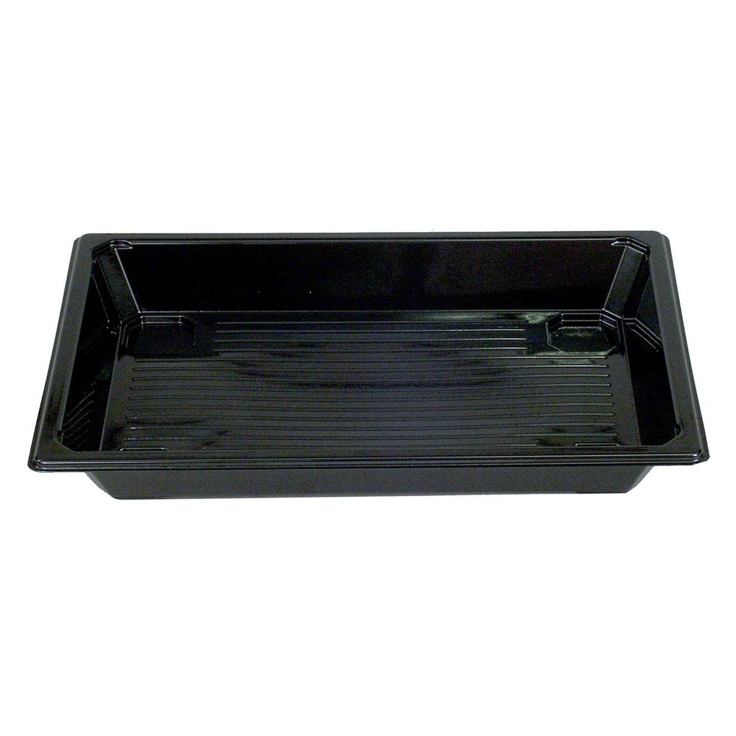 Sushibakke 215x147x25 mm RPET Sort,300 stk/krt