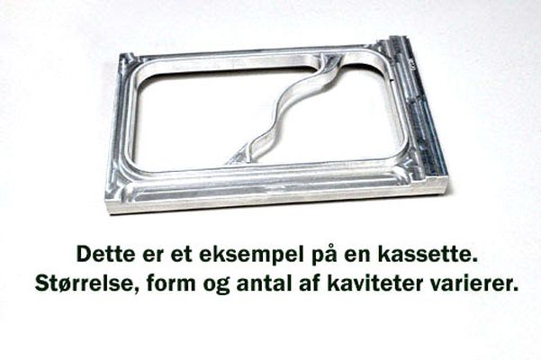 Kassette til 2227-3 rum 2 kav Bakke 38285 TP16,1 stk/krt