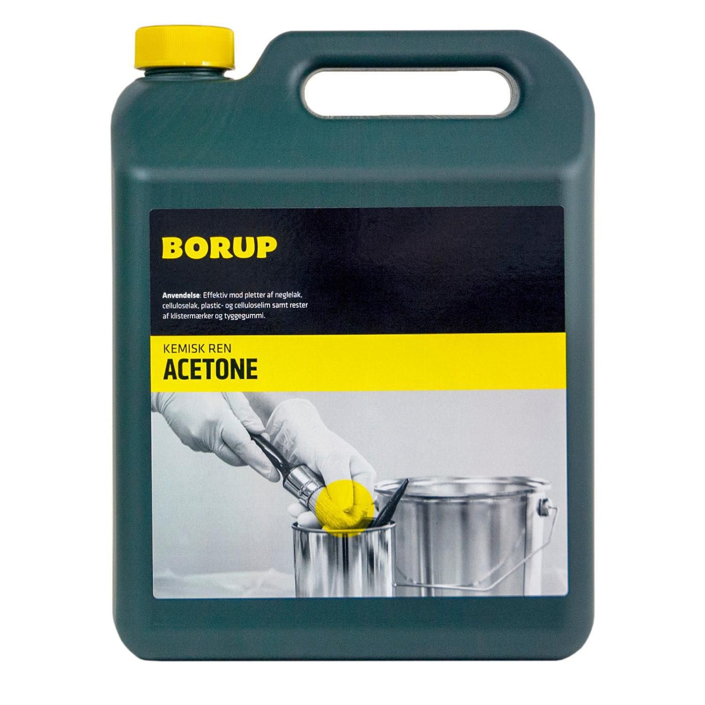 Acetone Borup 5ltr opløsningsmiddel til affedtning,5 ltr/dnk