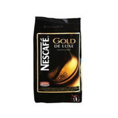 Kaffe Nescafe Gold De Luxe 250g frysetørret instant,250 g/pk
