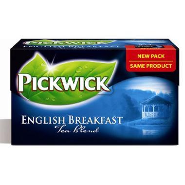 Te Pickwick English Breakfast Sort te 20 breve,20 stk/pk