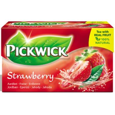 Te Sort Pickwick Strawberry 20 breve Rainforest Alliance Jordbær,20 stk/pk