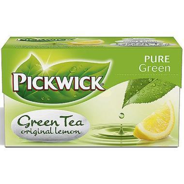 Te Pickwick Grøn med lemon 20 breve,20 stk/pk