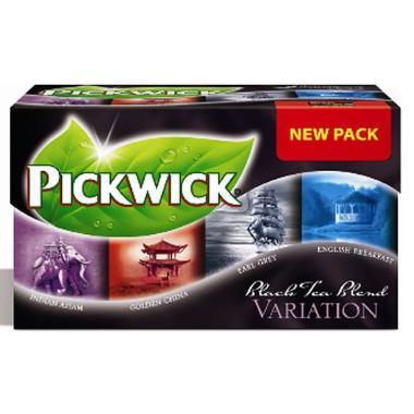 Te Pickwick Sort Te Mix pack 20 breve,20 stk/pk