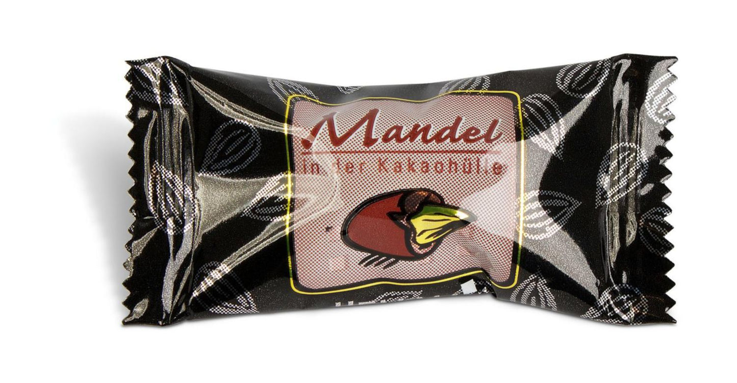 Mandler Chokoladebeklædte 380 stk Enkeltindpakket,380 stk/krt