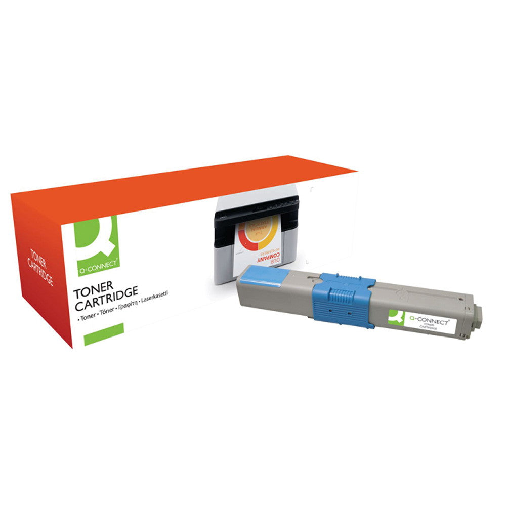Q-connect 44973535 lasertoner cyan 1500 sider