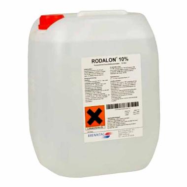 Desinfektion Rodalon 10% Kvartenær ammonium til Overflader 10 ltr,10 Ltr/dnk
