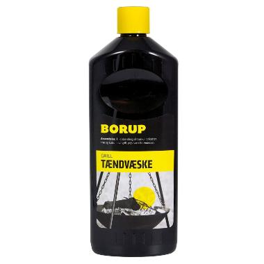 Tændvæske Borup Grill til Udendørs brug 1 ltr,1 ltr/fl