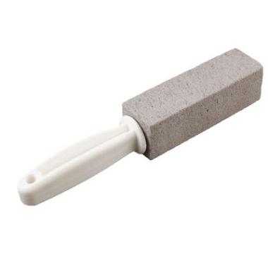 Kalkfjerner Pimpsten Cleaning Block med Håndtag til kalkaflejringer i toilettet,1 stk