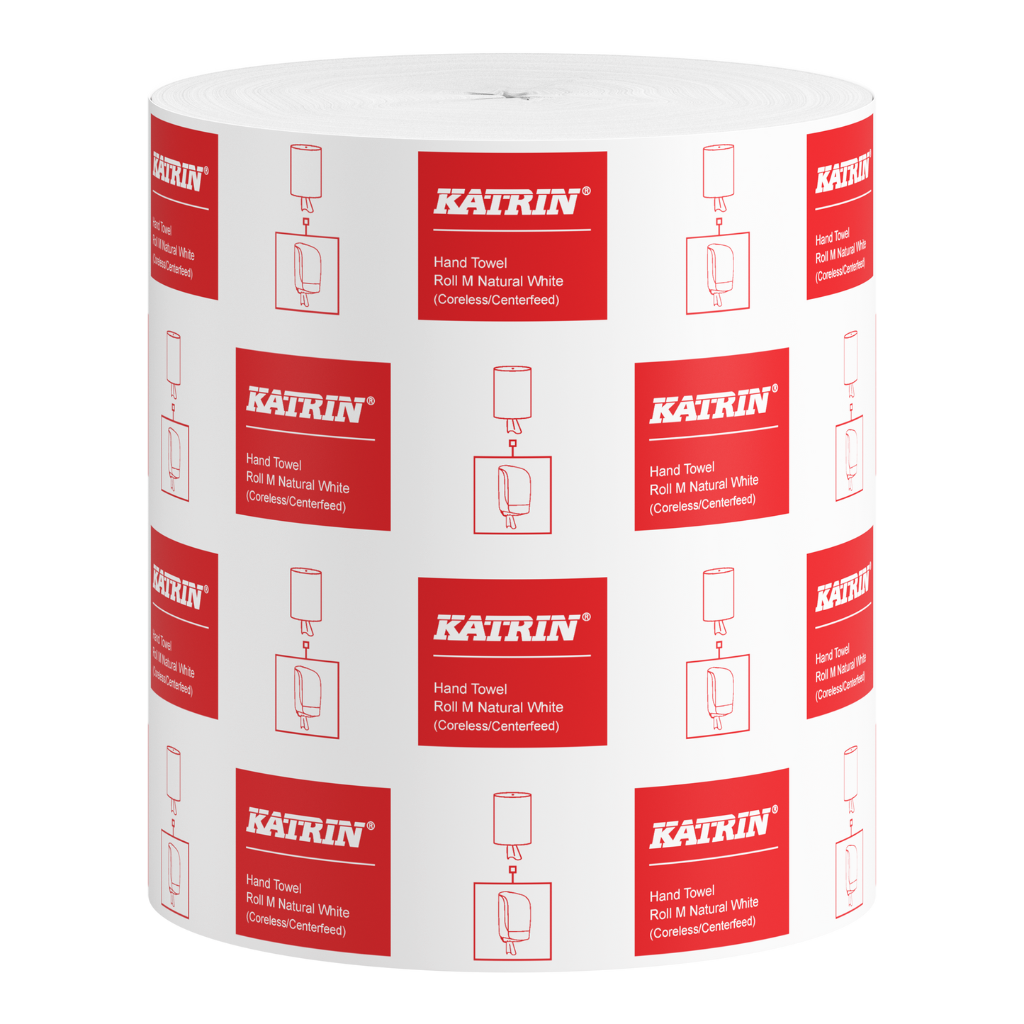 Håndklæderulle Katrin Midi 300 m uden Hylse Uperforeret,6 rl/krt