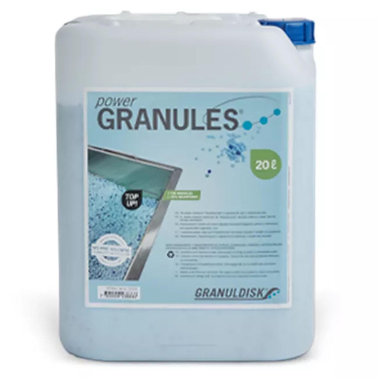 Maskinopvask Granulatkugler Power Granules 20kg til granulatgrovopvaskemaskiner,20 kg/dnk