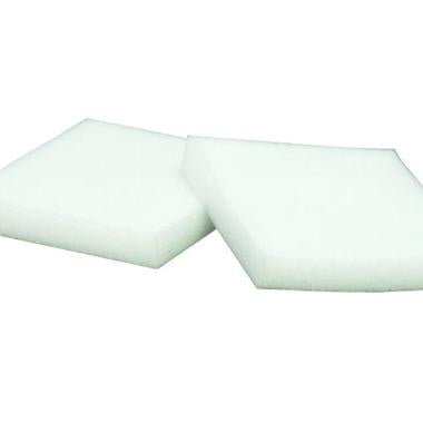 Vaskesvamp Engangs 100x120x10 mm Skum Hvid,100 stk/pk