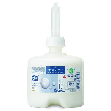 Hudcreme Tork Premium Lotion Hand and Body uden parfume S2 475 ml,475 Ml/fl