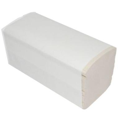 Håndklædeark Z-Fold H3 2-lag L24.8xB23xD11.5cm Genbrug Natur,15 pk.x250 ark/krt