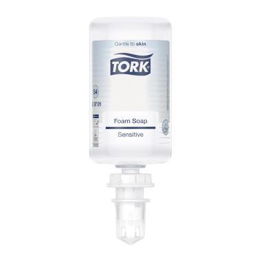 Skumsæbe Tork Premium S4 Sensitiv Blomstermærket uden Farve/Parfume 1ltr,1 Ltr/fl
