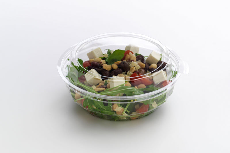 Diamond låg – Ø199 mm, klar RPET, passer til Diamond Bowl, 300 stk./krt.