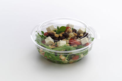 Diamond låg – Ø199 mm, klar RPET, passer til Diamond Bowl, 300 stk./krt.