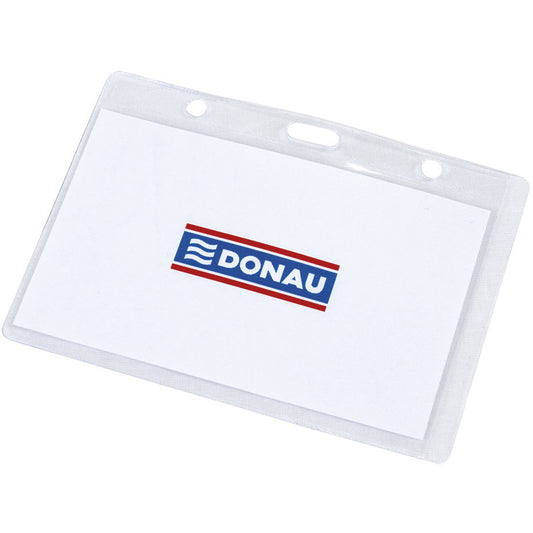 Donau navneskilt 65x105mm topåbning 50stk
