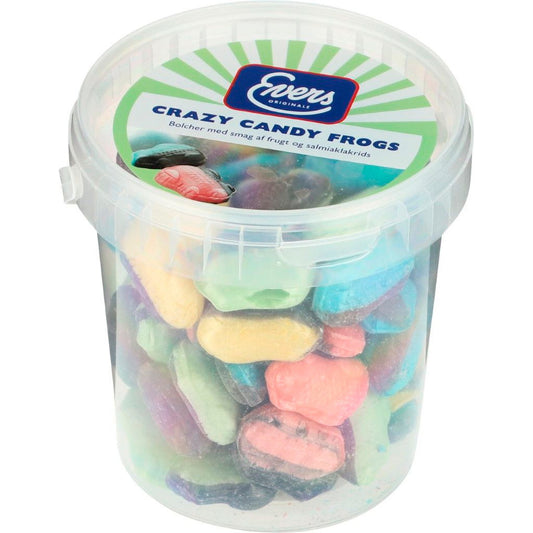 🐸 Evers Crazy Candy Frogs Bolsjer 600g