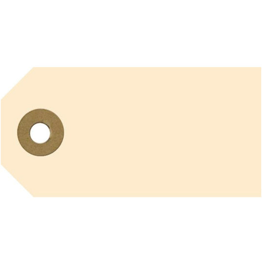 Manillamærker 40x80mm creme