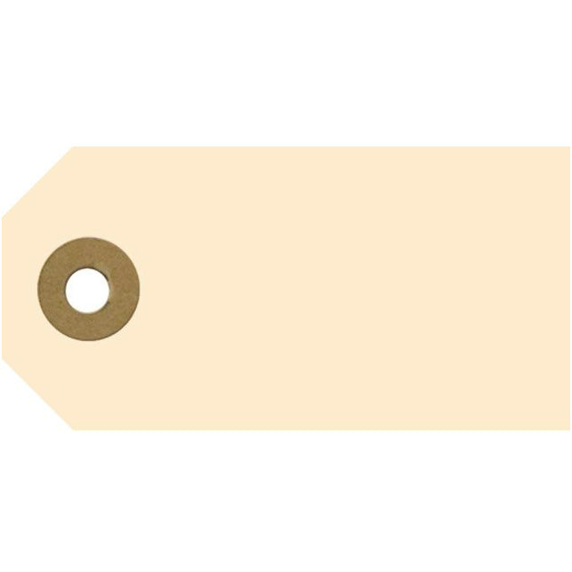 Manillamærker 40x80mm creme