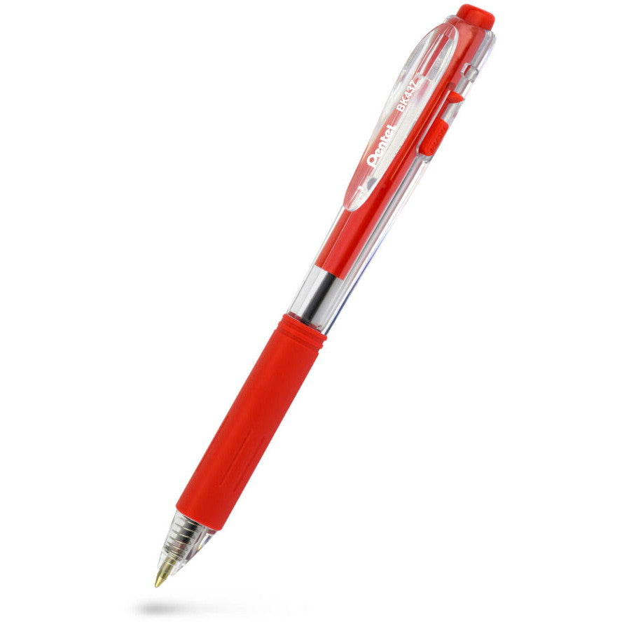 Pentel BK437-A kuglepen 0,35mm rød
