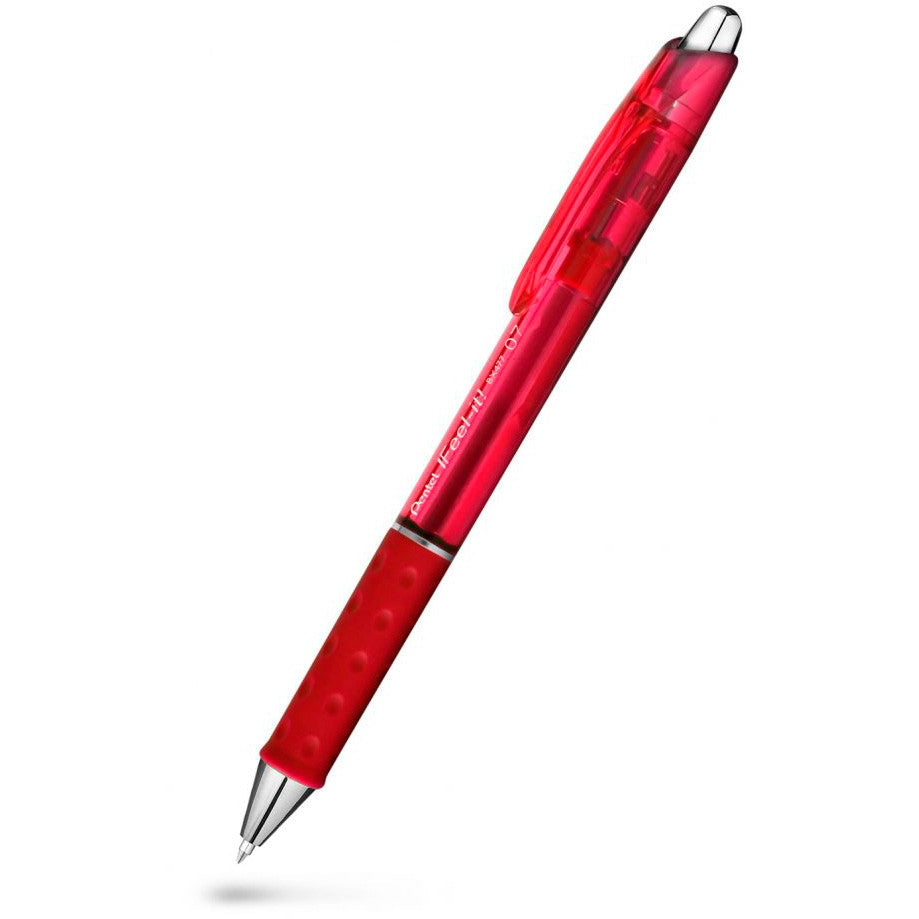 Pentel BX477 Feel-it kuglepen 0,35mm rød