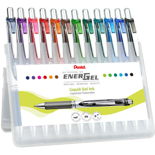 Pentel Energel BL77 gelpen 0,35mm 12stk