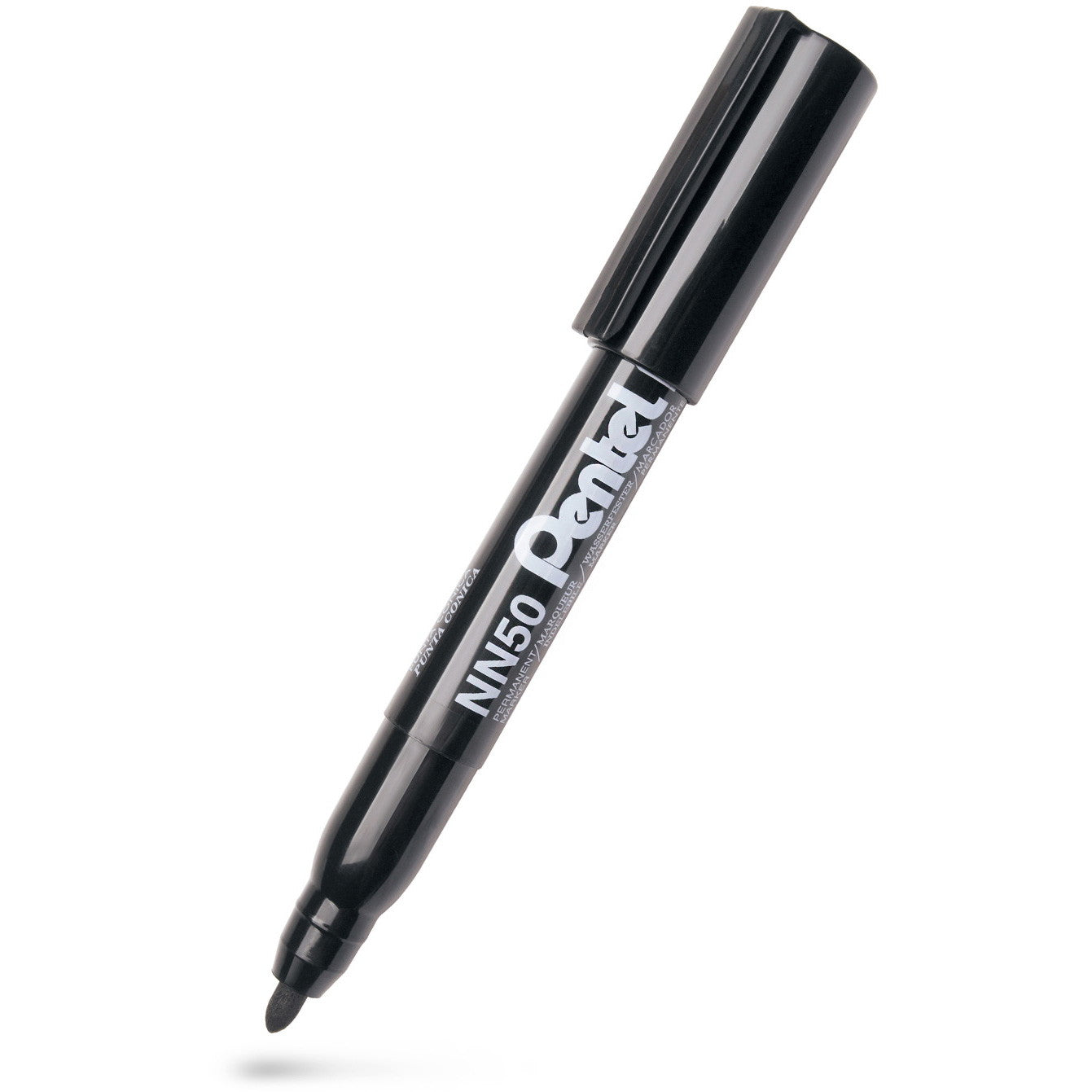 Pentel NN50 permanent marker 2,5mm sort