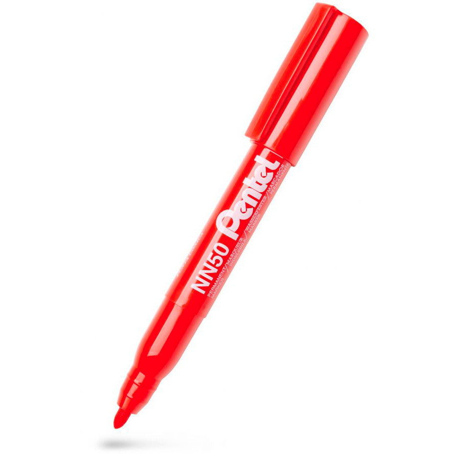 Pentel NN50 permanent marker 2,5mm rød
