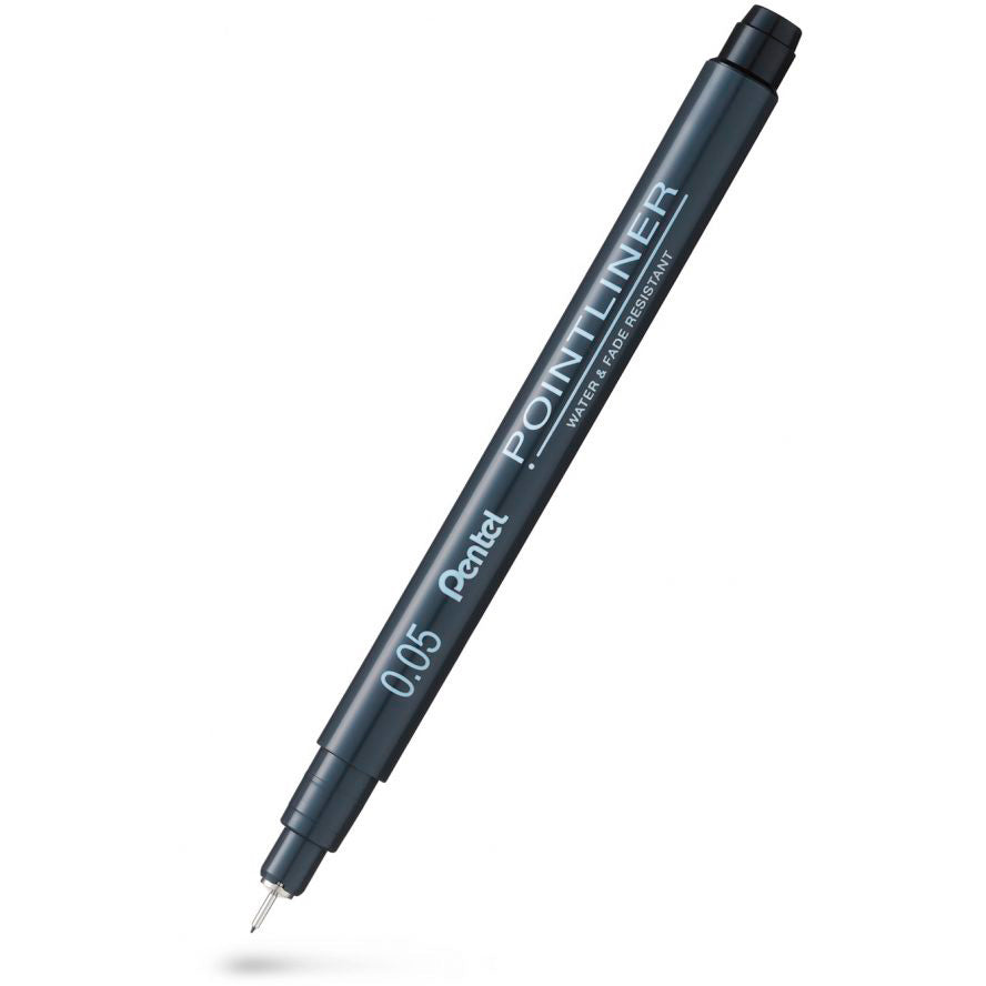 Pentel S20P fineliner 0,05mm sort