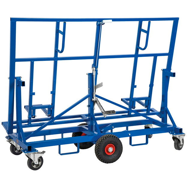Kongamek pladevogn 1900x700x1490mm 500kg blå