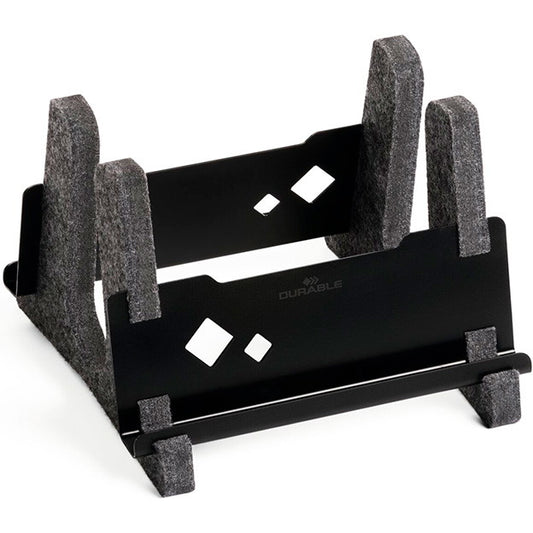 Durable Vertical laptopstander 13-17" sort