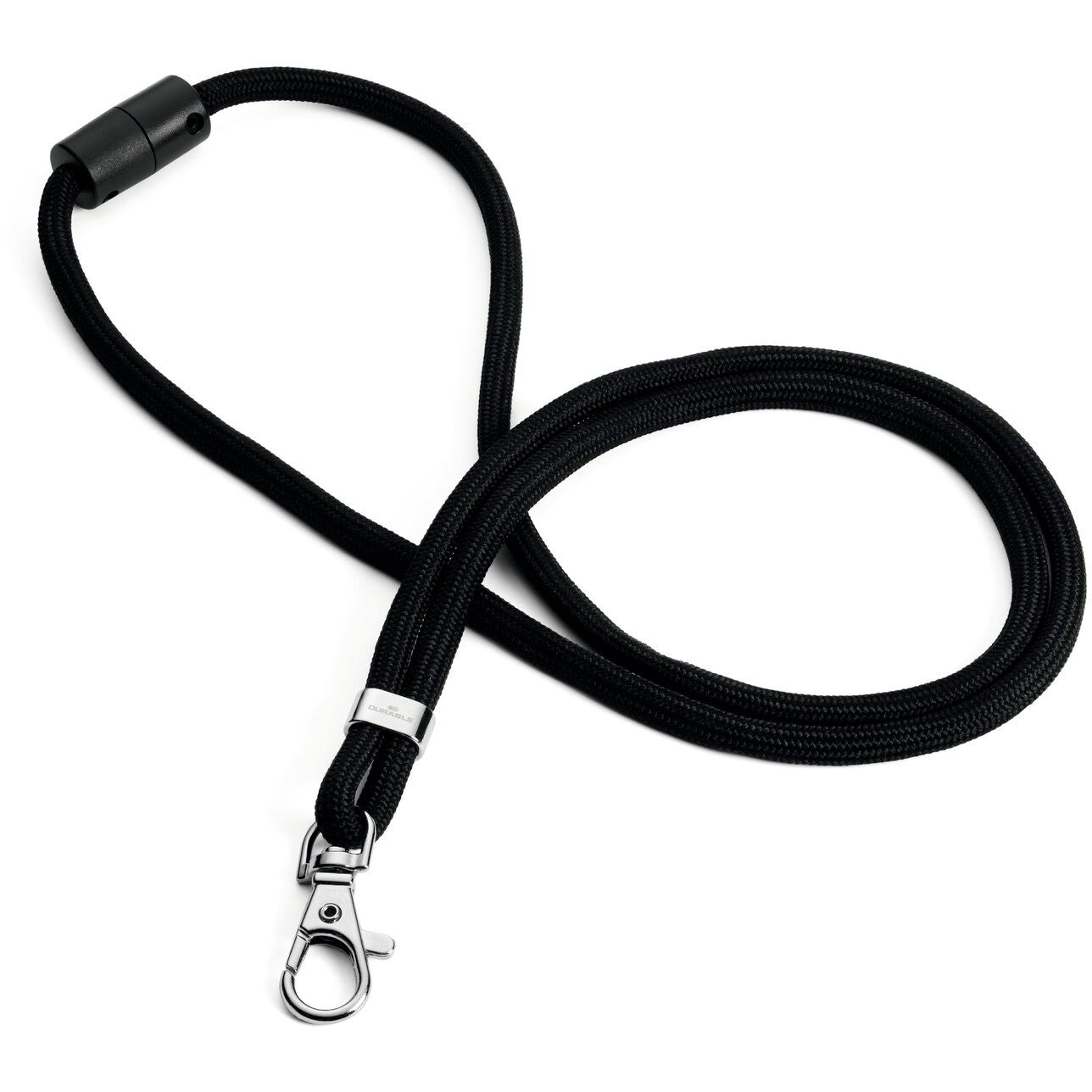 Durable tekstilhalsbånd 46cm sort