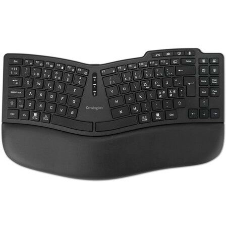 Kensington Pro Fit Ergo KB675 EQ TKL tastatur sort