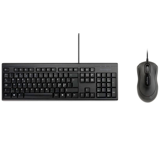 Kensington KM100 desktop sæt kablet sort