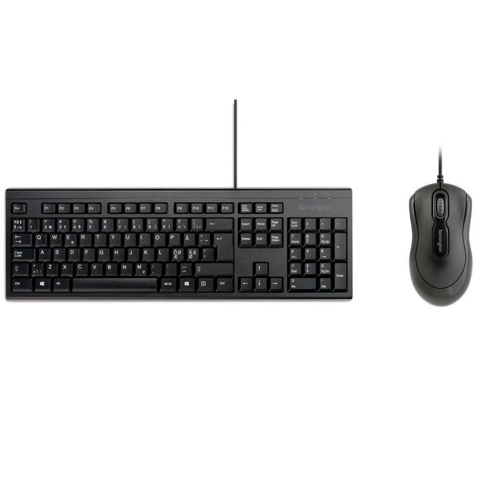 Kensington KM100 desktop sæt kablet sort