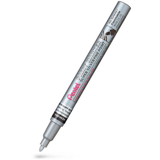 Pentel MSP10 permanent paintmarker 1,4mm sølv